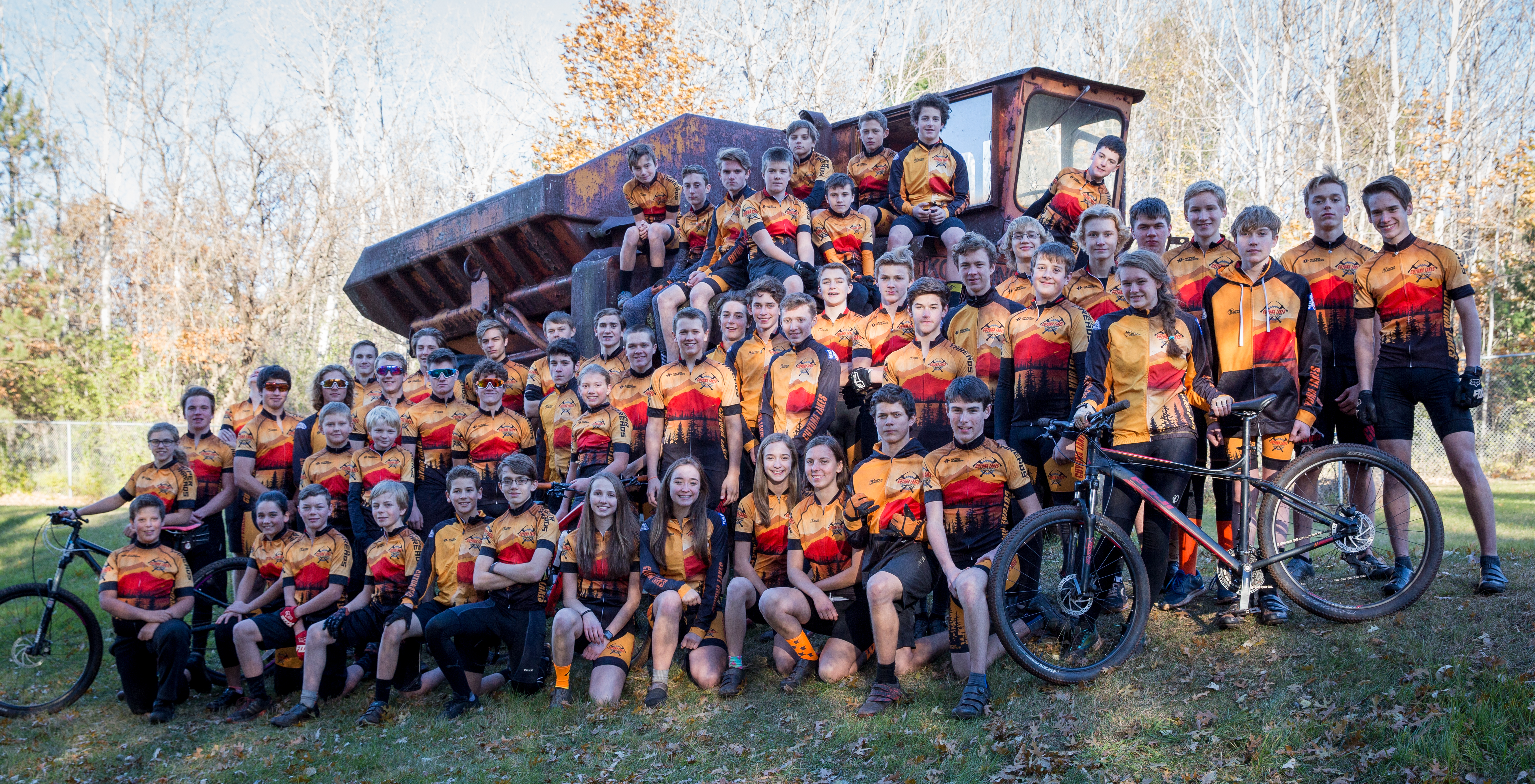 mountain bike team